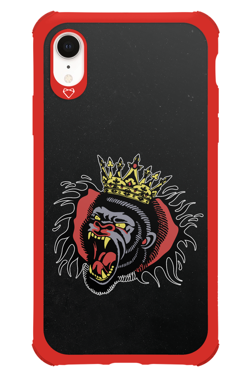 Monkey Rage Black - Apple iPhone XR