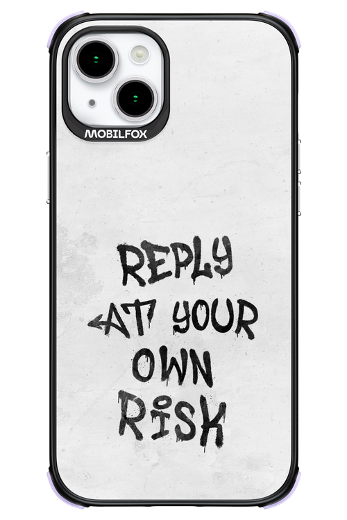 At Your Own Risk - Apple iPhone 15 Plus