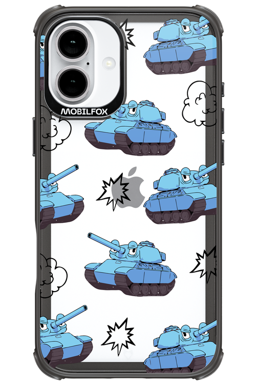 Tank Guy Transparent 2.0 - Apple iPhone 16 Plus