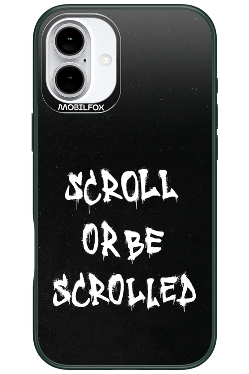 Scroll Black - Apple iPhone 16 Plus
