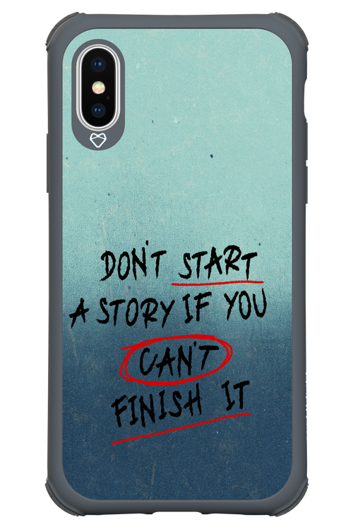Don't Start - Apple iPhone X