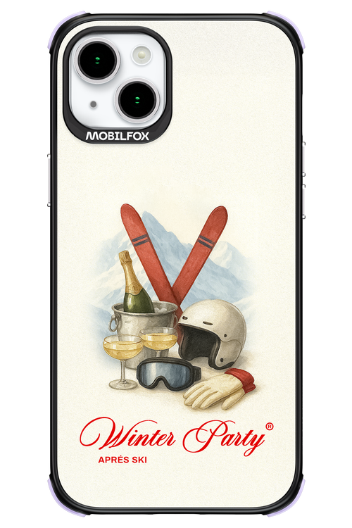 Winter Ski Party - Apple iPhone 15 Plus