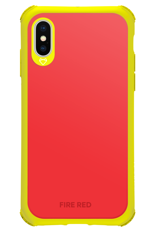 Fire red - Apple iPhone X