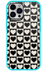 Checkered Heart - Apple iPhone 12 Pro Max