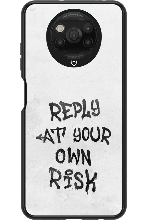 At Your Own Risk - Xiaomi Poco X3 NFC