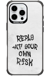 At Your Own Risk 2.0 - Apple iPhone 16 Pro Max