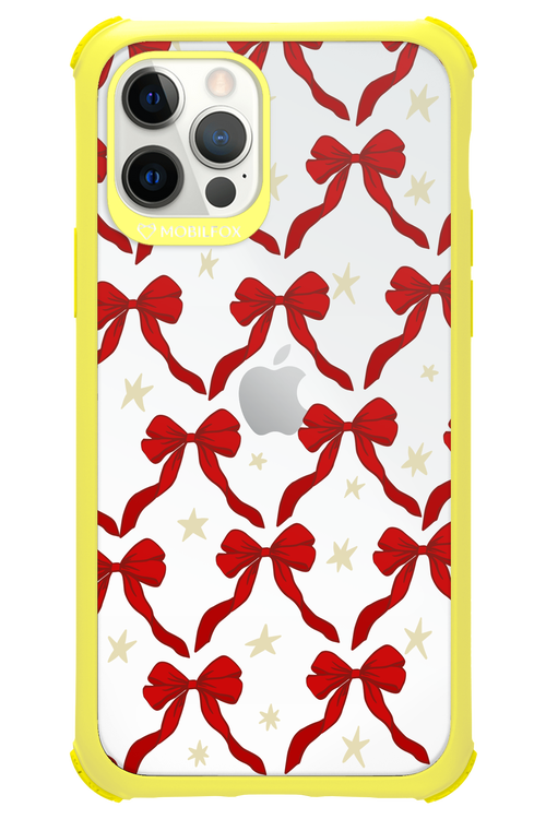 Bow & Stars (Transparent) - Apple iPhone 12 Pro