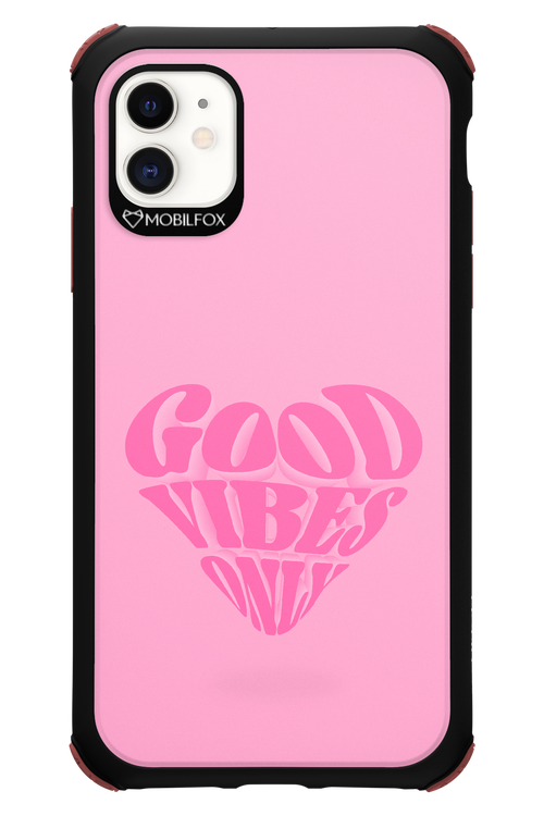 Good Vibes Heart - Apple iPhone 11