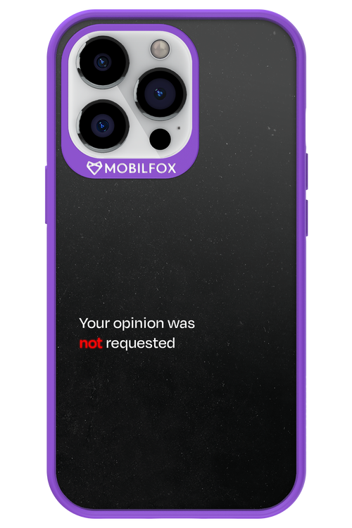 Not Requested 2.0 - Apple iPhone 13 Pro