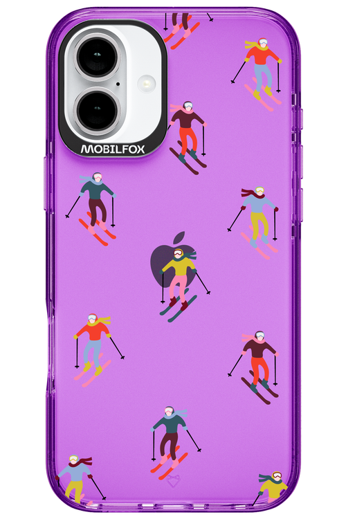 Snow Motion (Transparent) - Apple iPhone 16 Plus