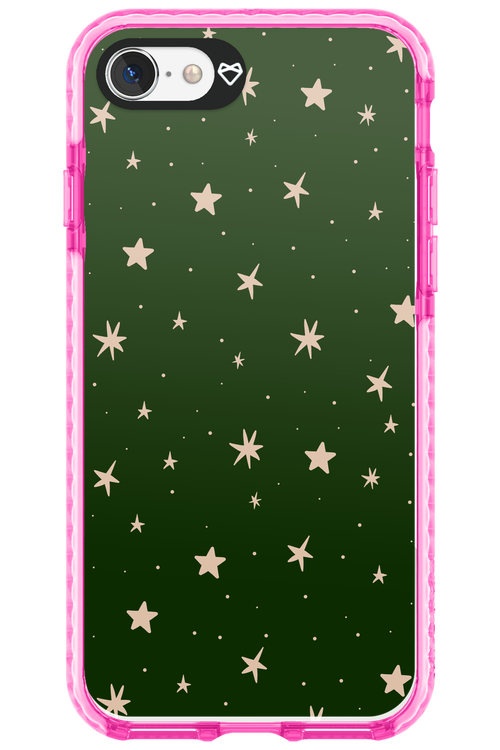 Forest Green Stars - Apple iPhone 8