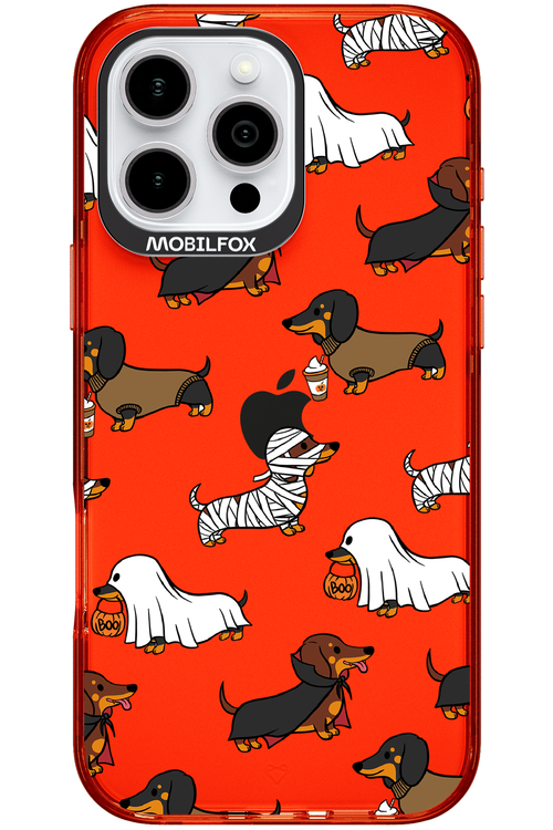 Scary Dachshund (Transparent) - Apple iPhone 16 Pro Max