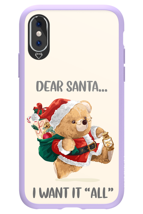 Dear Santa i want it all - Apple iPhone X
