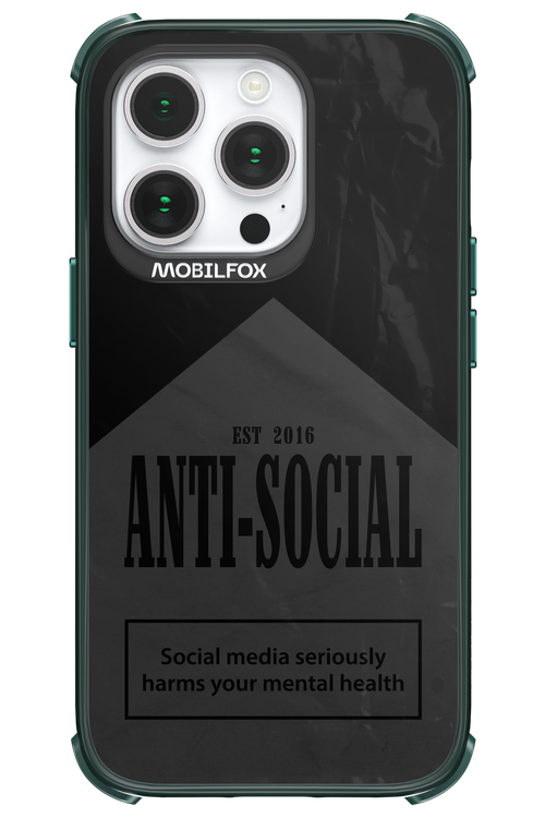 ANTI-SOCIAL (BLVCK) 2.0 - Apple iPhone 14 Pro