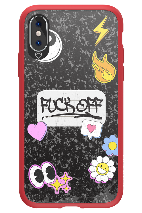 Fuck Off Case - Apple iPhone X