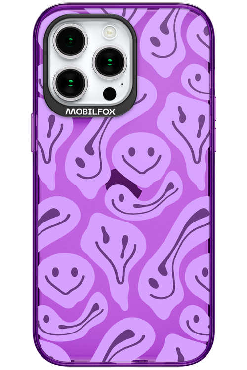 Fluid Smiley Purple - Apple iPhone 15 Pro Max