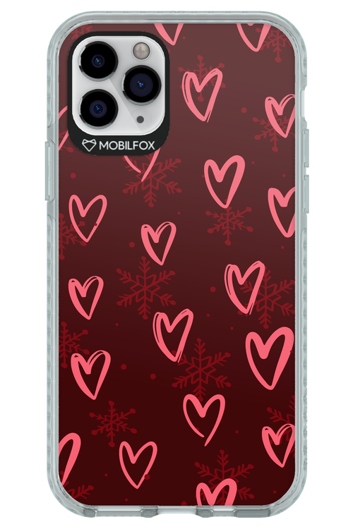 Christmas Hearts - Apple iPhone 11 Pro