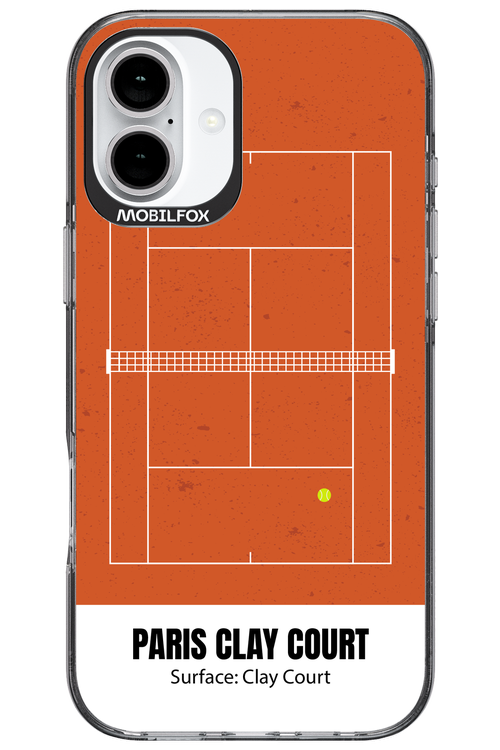 PARIS CLAY COURT 2.0 - Apple iPhone 16 Plus