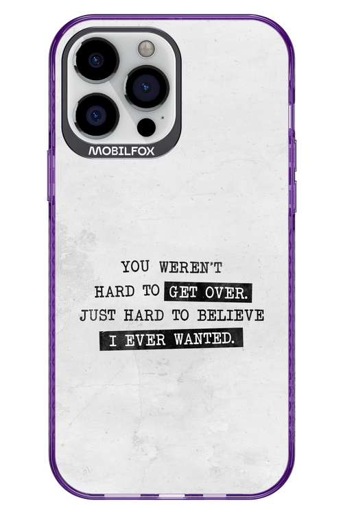 Hard to Believe 2.0 - Apple iPhone 13 Pro Max