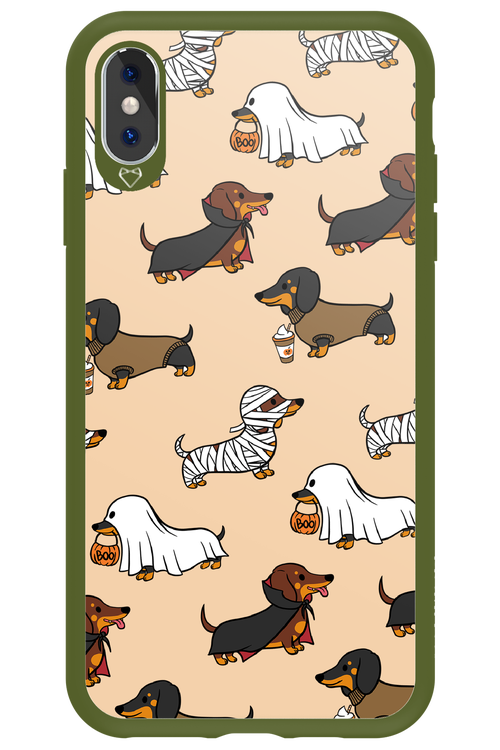 Scary Dachshund - Apple iPhone XS Max