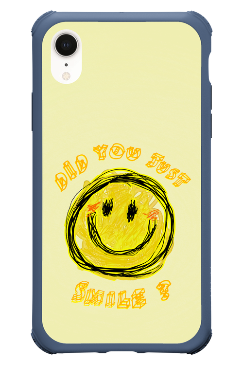 Crayon Smiley - Apple iPhone XR