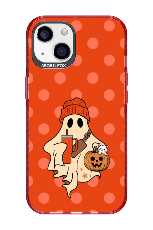Ghost Girl (Orange) - Apple iPhone 13