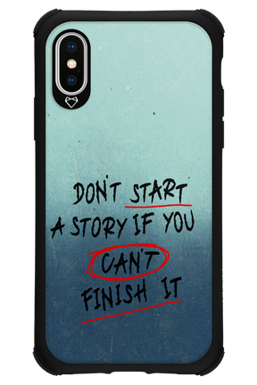 Don't Start - Apple iPhone X