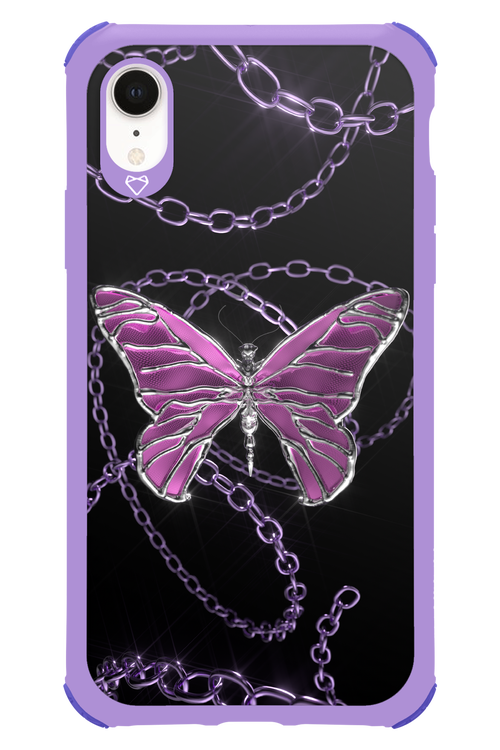 Butterfly Necklace - Apple iPhone XR