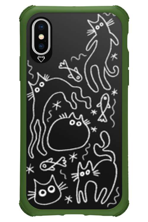 CHALK_CATS - Apple iPhone XS