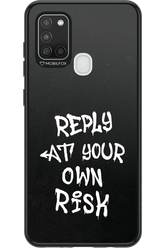 Risk Black - Samsung Galaxy A21 S