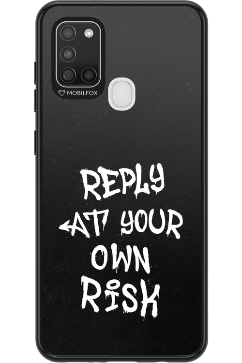 Risk Black - Samsung Galaxy A21 S