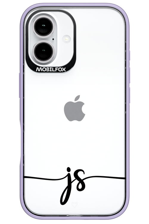 JS Monogram - Apple iPhone 16
