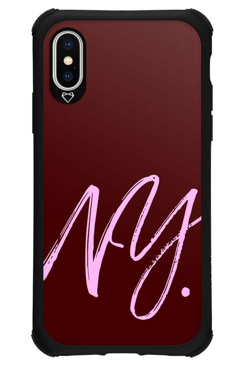 (Dark Blush) NY 2.0 - Apple iPhone X