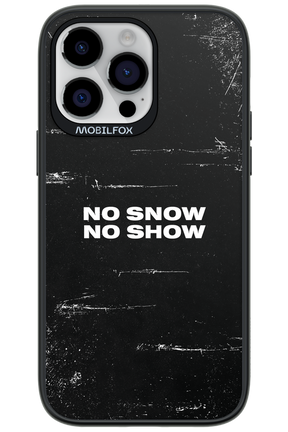 No snow, no show - Apple iPhone 14 Pro Max