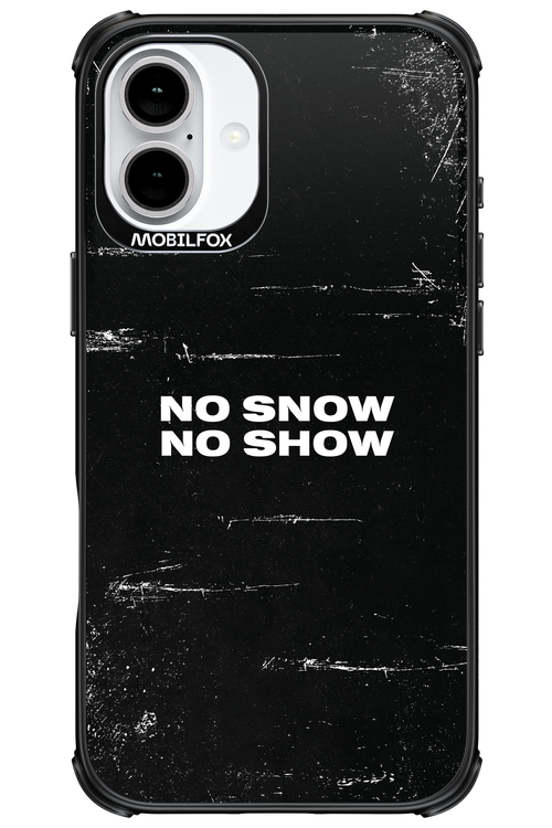 No snow, no show - Apple iPhone 16 Plus