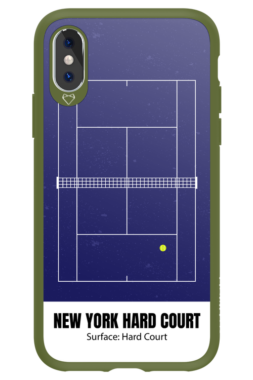 NEW YORK HARD COURT 2.0 - Apple iPhone X