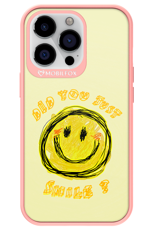 Crayon Smiley - Apple iPhone 13 Pro