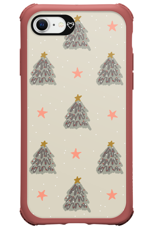 Christmas Trees - Apple iPhone 8