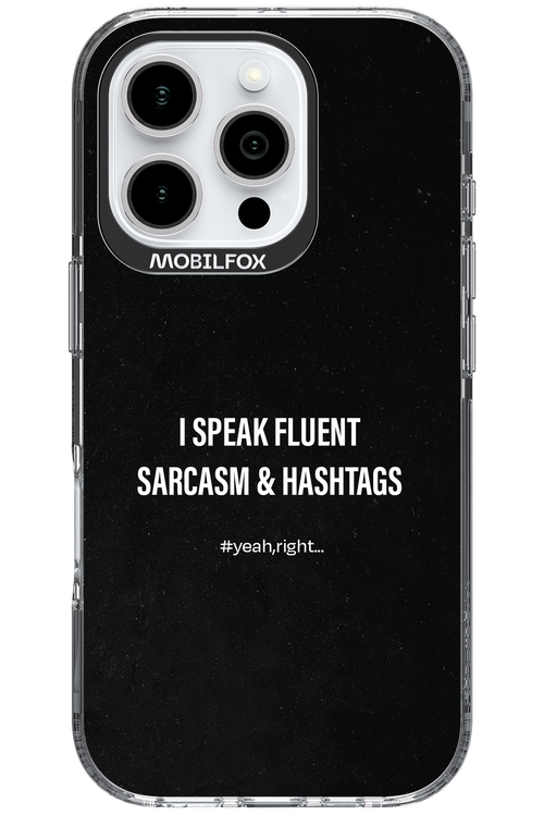 Sarcasm - Apple iPhone 16 Pro
