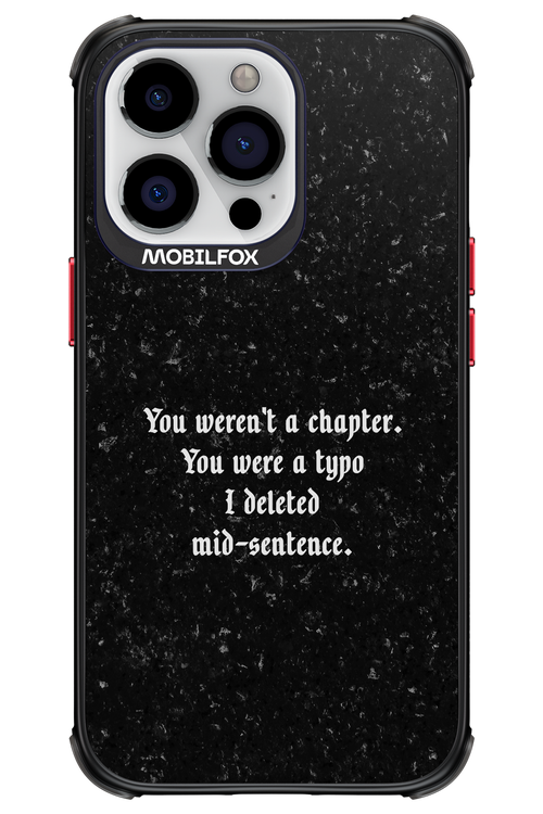 A Typo - Apple iPhone 13 Pro