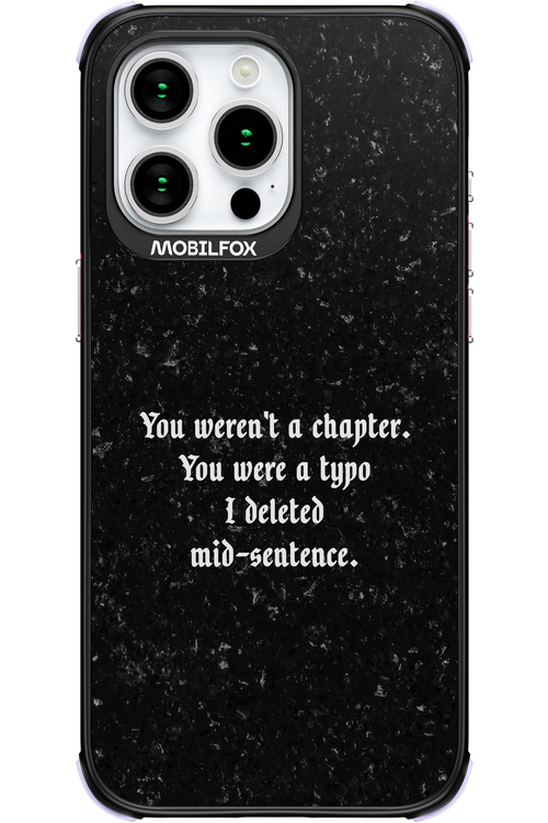 A Typo - Apple iPhone 15 Pro Max