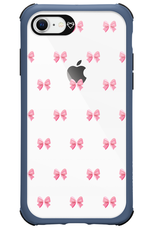 Pinky Bow - Apple iPhone 8