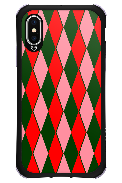 Retro Christmas - Apple iPhone XS