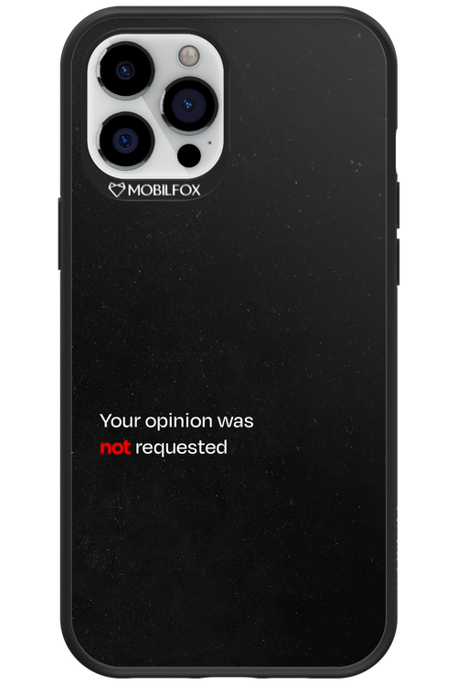 Not Requested 2.0 - Apple iPhone 12 Pro Max