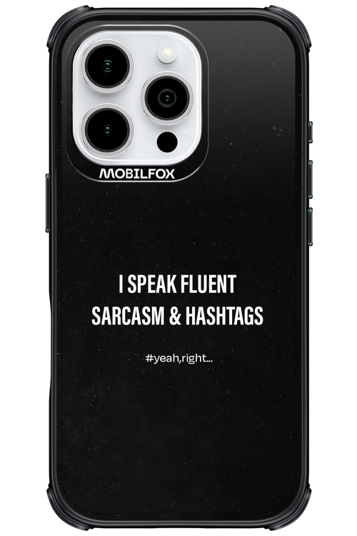 Sarcasm - Apple iPhone 16 Pro