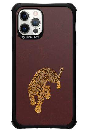 Burgundy Leopard - Apple iPhone 12 Pro
