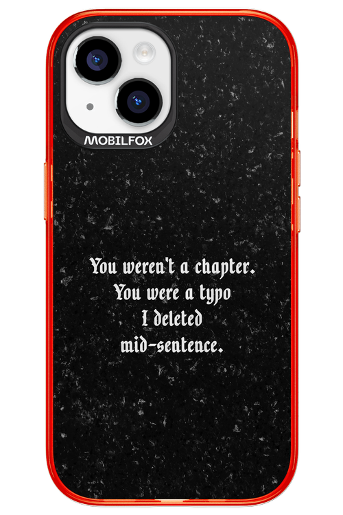 A Typo - Apple iPhone 15