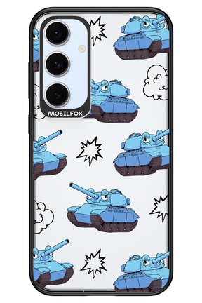 Tank Guy Transparent 2.0 - Samsung S24 FE