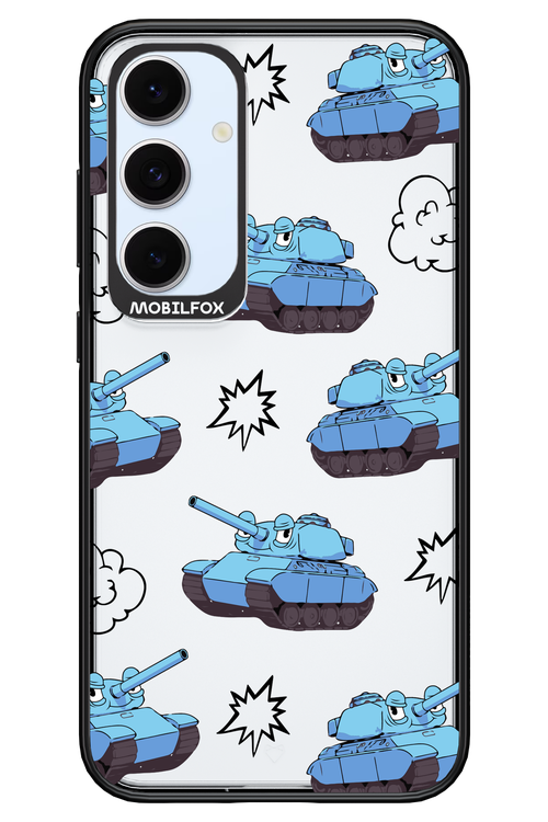 Tank Guy Transparent 2.0 - Samsung S24 FE