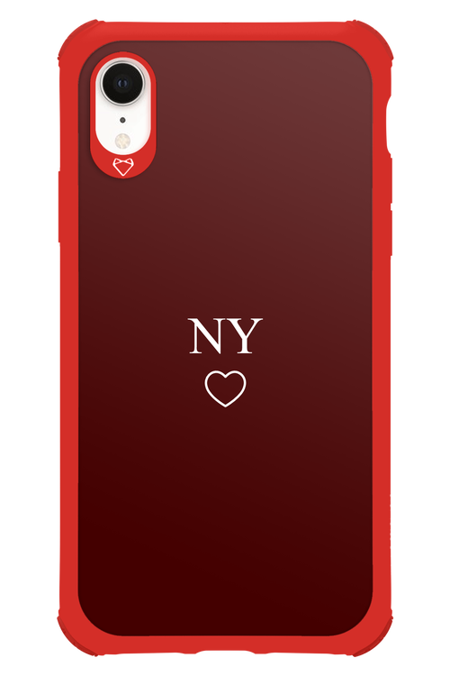 NY Burgundia 2.0 - Apple iPhone XR